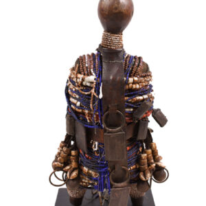 Fertility Doll - Beads, Wood - Namji - Cameroon