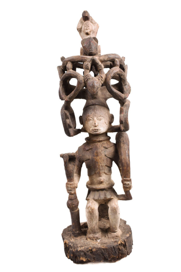 Ikenga Figure- Wood - Igbo - Nigeria