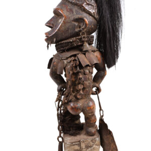 Figure - Wood, nails - Nkisi - Yombe - Congo