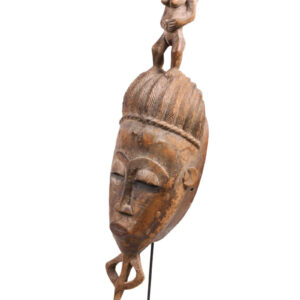 Dance mask - Wood - Yaure - Ivory Coast