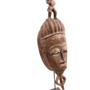 Dance mask - Wood - Yaure - Ivory Coast