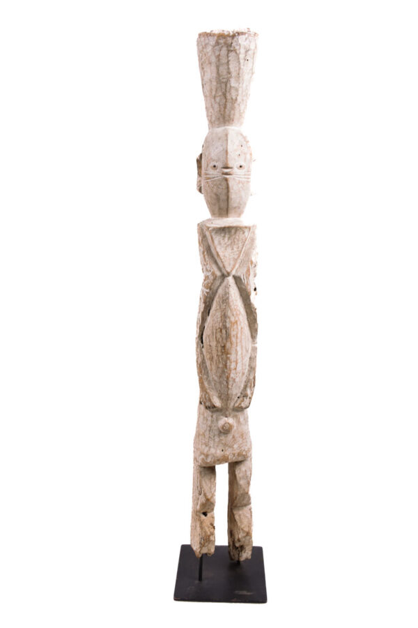 Ancestor figure - Wood - Chamba - Nigeria