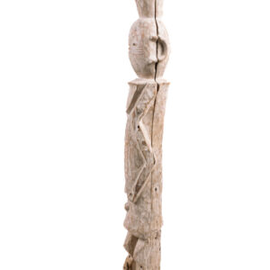 Ancestor figure - Wood - Chamba - Nigeria