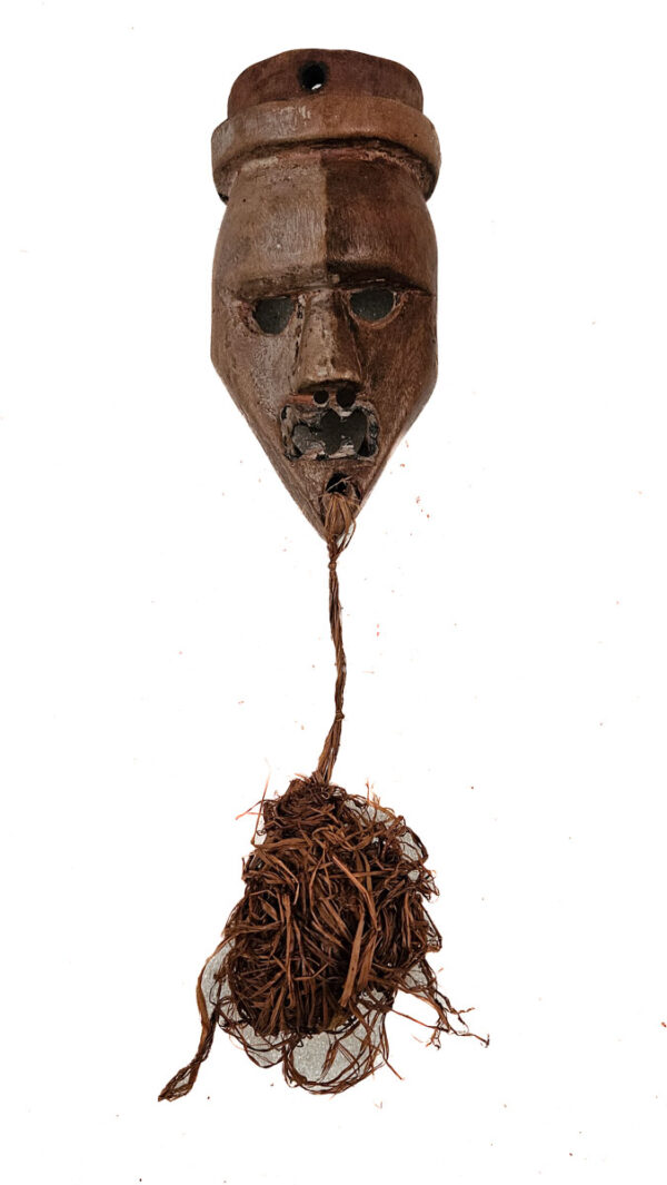 Passport mask - Wood - Salampasu - Congo