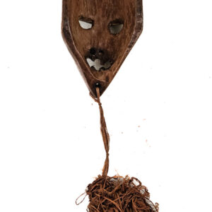 Passport mask - Wood - Salampasu - Congo