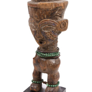 King ancestral figure - Wood - Ndengese - DR Congo