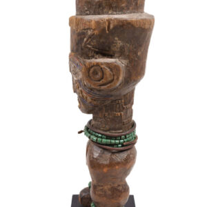 King ancestral figure - Wood - Ndengese - DR Congo