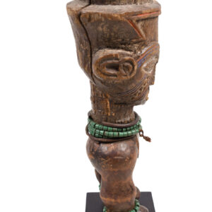 King ancestral figure - Wood - Ndengese - DR Congo