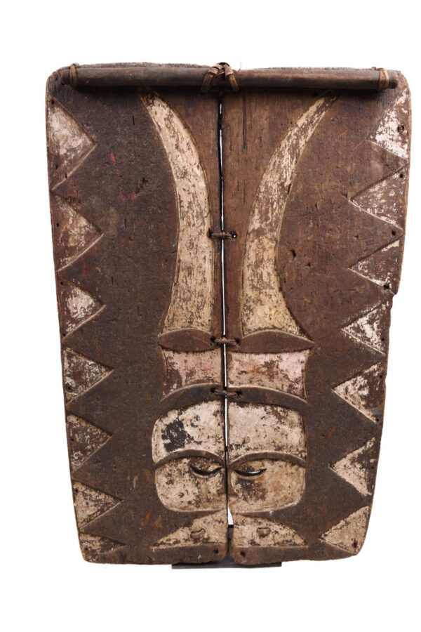 Plank Mask - Wood - Eket - Nigeria