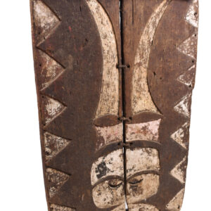 Plank Mask - Wood - Eket - Nigeria