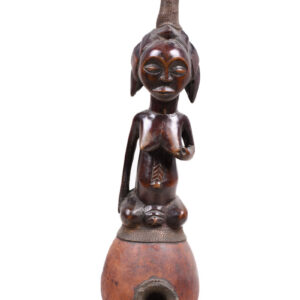 Ceremonial Pipe - Wood- Luba- Congo