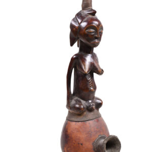 Ceremonial Pipe - Wood- Luba- Congo