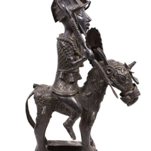 Equestrian Figure - Bronze - Edo - Benin