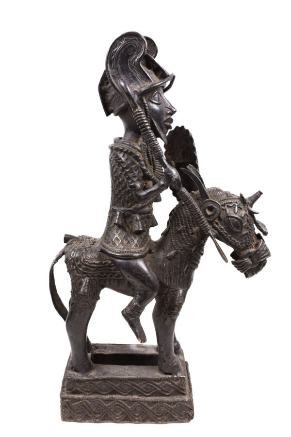 Equestrian Figure - Bronze - Edo - Benin