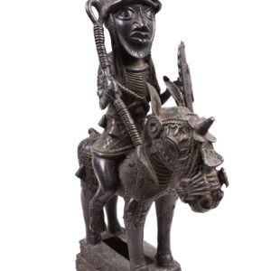 Equestrian Figure - Bronze - Edo - Benin