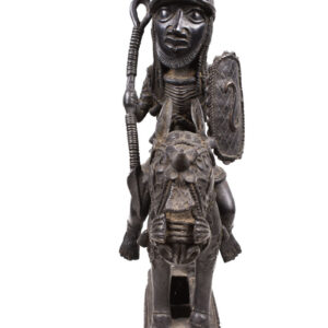 Equestrian Figure - Bronze - Edo - Benin