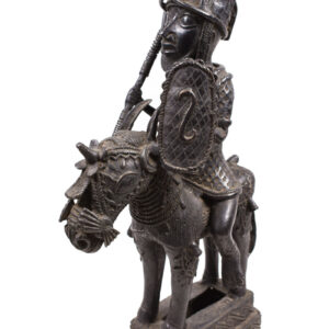 Equestrian Figure - Bronze - Edo - Benin