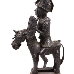 Equestrian Figure - Bronze - Edo - Benin