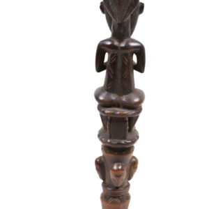 Power stick / Scepter - Wood - Baule - Ivory Coast