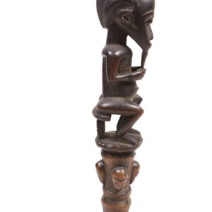 Power stick / Scepter - Wood - Baule - Ivory Coast