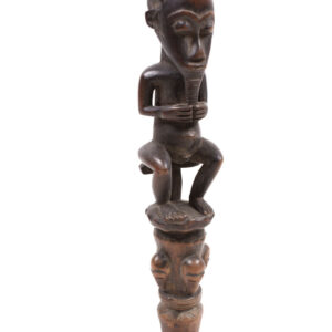 Power stick / Scepter - Wood - Baule - Ivory Coast