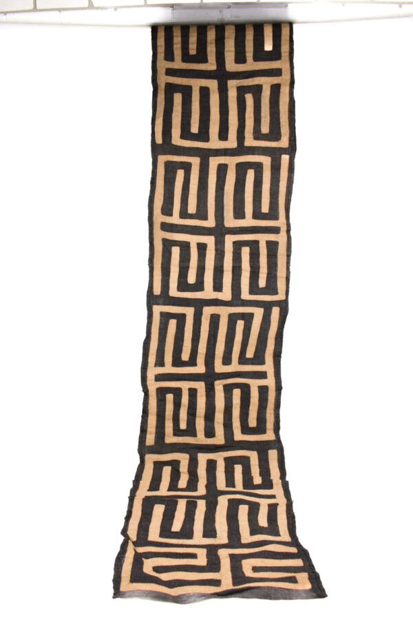 Textile - Cloth - Shoowa-Kuba - DR Congo 300 cm