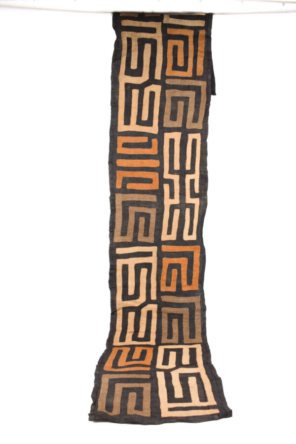 Textile - Cloth - Shoowa-Kuba - DR Congo 280 cm