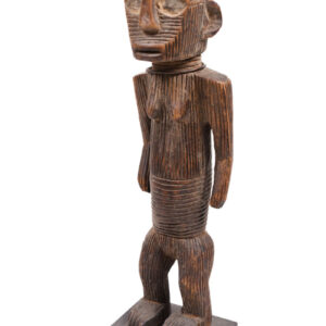 Initiation Statue - Wood - Metoko - Congo