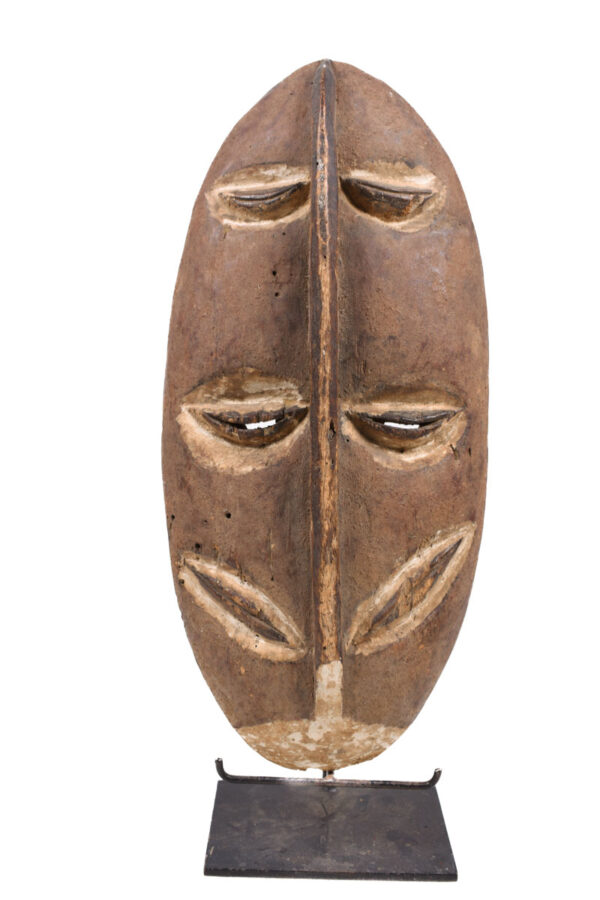 Mask - Wood - Kwele - Gabon