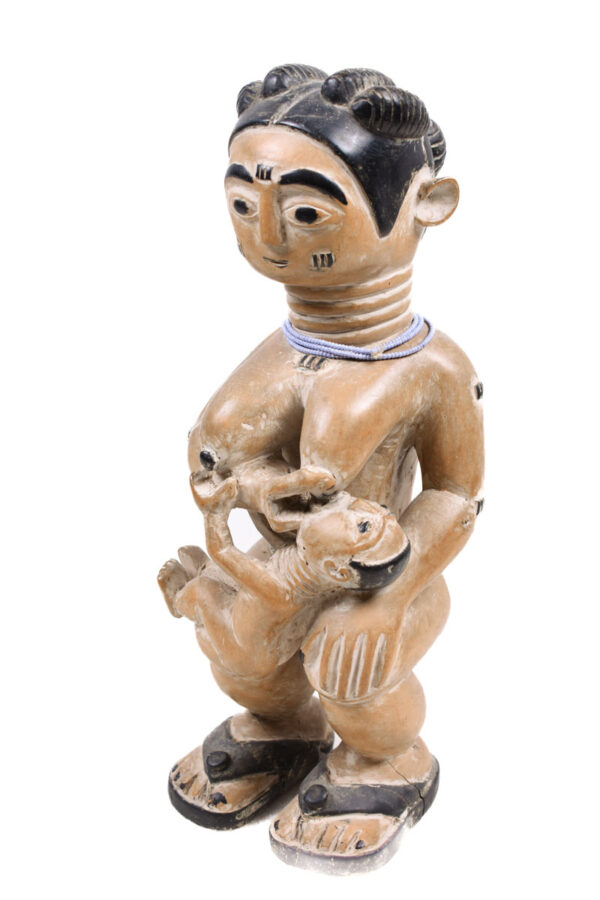 Maternity Figure - Wood - Fante - Ghana