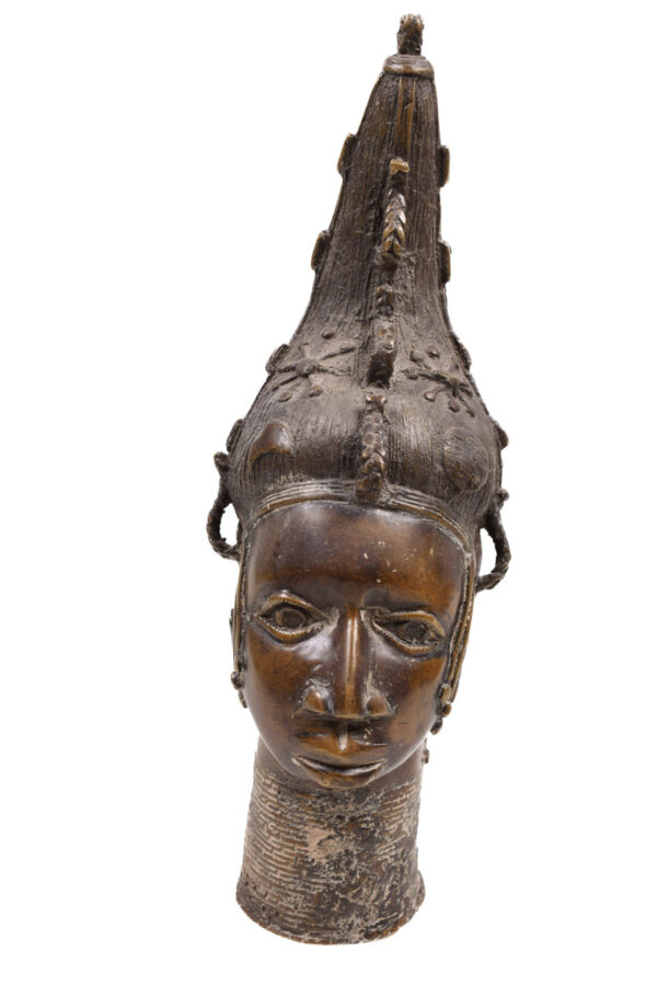 Head of a Queen - Bronze - IFE - Benin