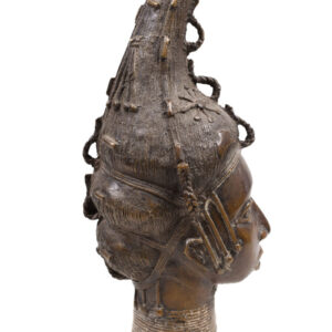 Head of a Queen - Bronze - IFE - Benin