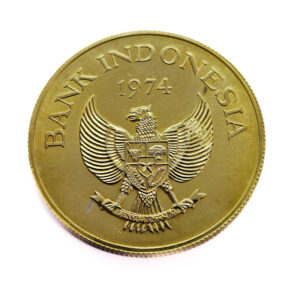 Indonesia 100000 Rupiah 1974 Komodo Dragon