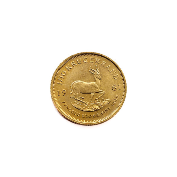 South-Africa 1/10 Krugerrand 1981