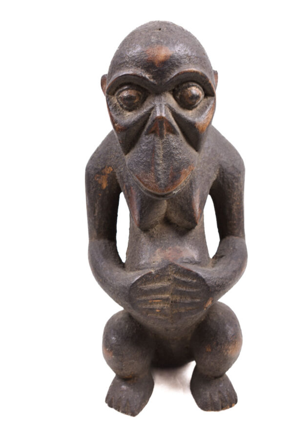 Monkey Figure - Wood - Bulu - Cameroon