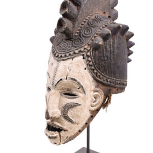 Mask - Wood - Agbogho Mmwo - Igbo / Ibo - Nigeria