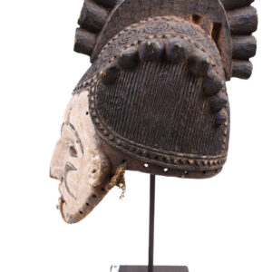 Mask - Wood - Agbogho Mmwo - Igbo / Ibo - Nigeria