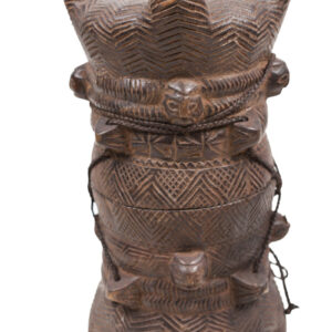 Tukula box - Wood - Kuba - Congo DRC