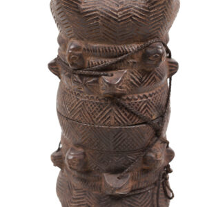 Tukula box - Wood - Kuba - Congo DRC