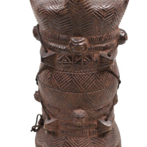 Tukula box - Wood - Kuba - Congo DRC