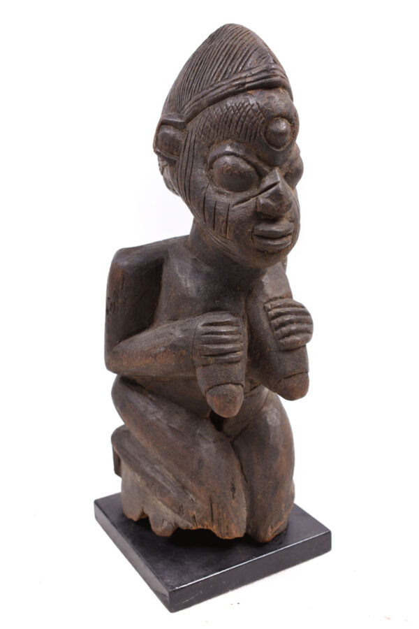 Ancestor figure - Wood - Yoruba - Nigeria