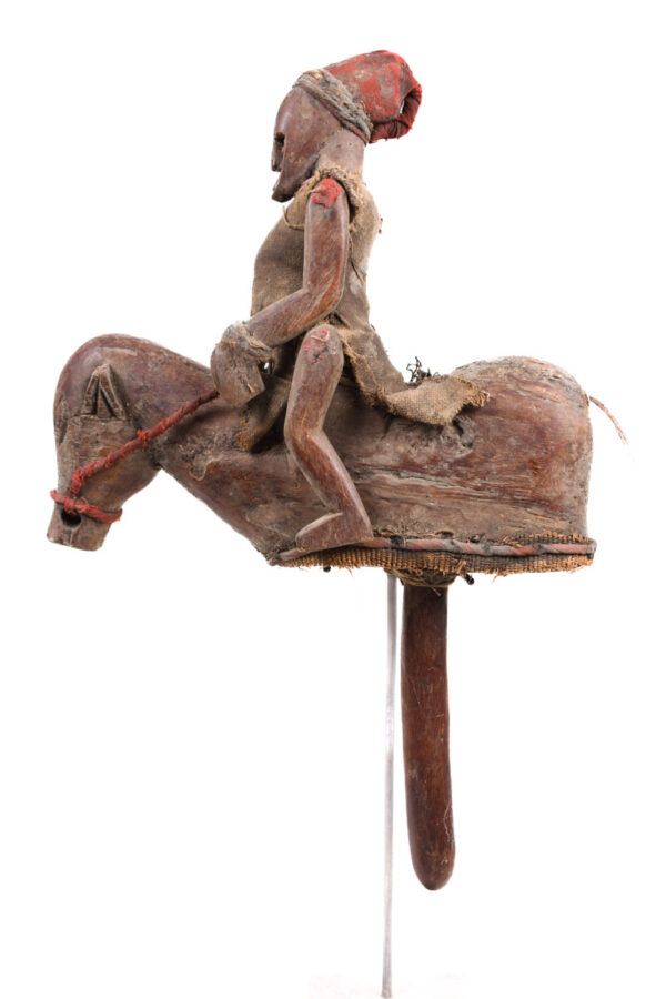 Equestrian Puppet - Wood - Bambara - Mali