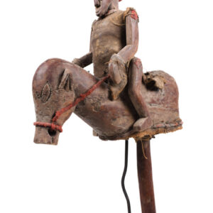 Equestrian Puppet - Wood - Bambara - Mali