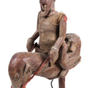 Equestrian Puppet - Wood - Bambara - Mali