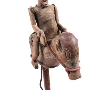 Equestrian Puppet - Wood - Bambara - Mali