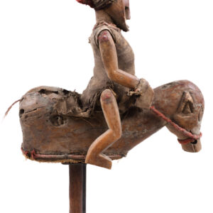 Equestrian Puppet - Wood - Bambara - Mali