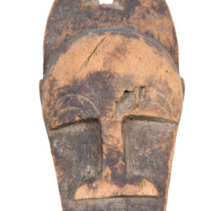 Buffalo mask - Wood - Baule - Ivory Coast