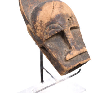 Buffalo mask - Wood - Baule - Ivory Coast