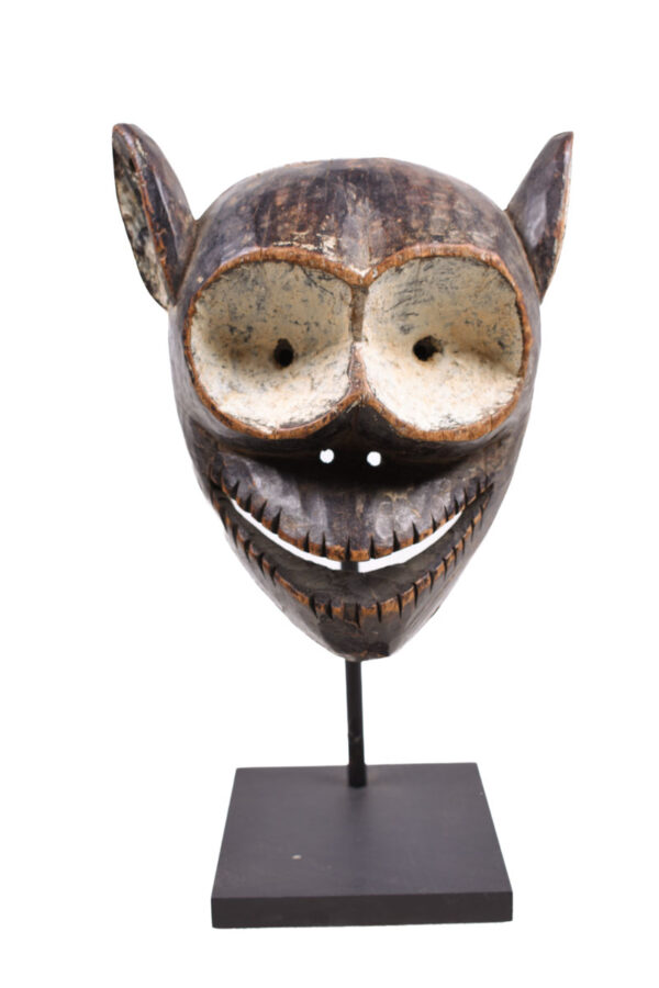 Initiation mask - Wood - Bembe - DR Congo