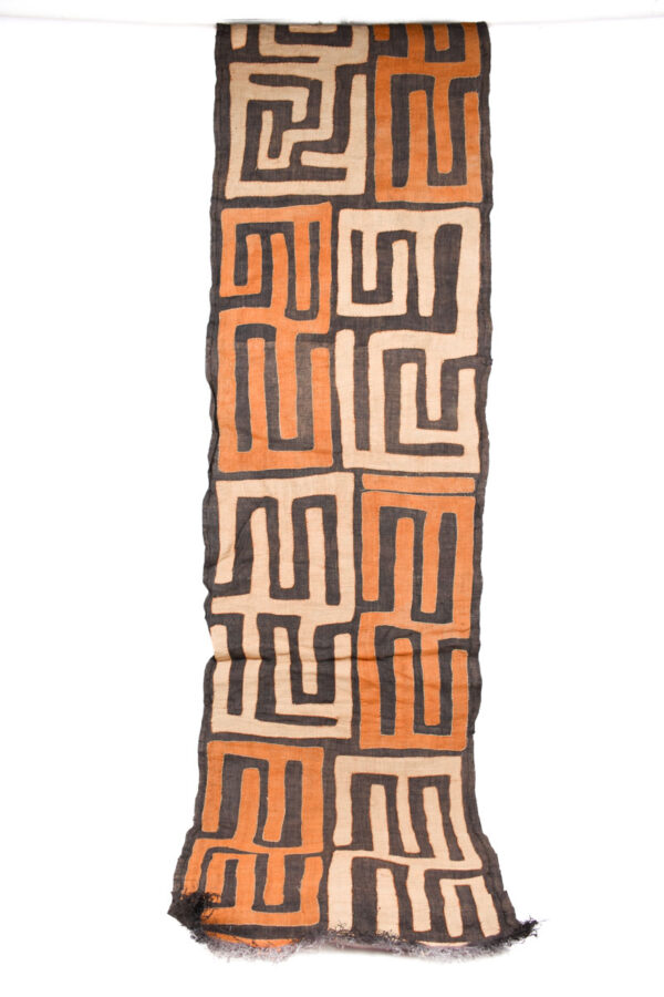 Textile - Cloth - Shoowa-Kuba - DR Congo 300 cm